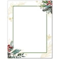 thumbnail image 2 of Christmas Lights Holiday Stationery - 60 Sheets Premium Paper For Festive Letters & Invitations 2 of 11