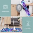 thumbnail image 6 of Purple Ethnic Mandala Pattern Kitchen Rugs Sets Of 3,Kitchen Runner Rugs Non Skid Washable,Decorative Kitchen Floor Mats for Kitchen,Sink,Laundry,17"x30"+ 17"x47" + 17"x59", 6 of 6
