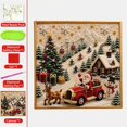 thumbnail image 3 of Christmas Diamond Painting Kit With Frame, Complete Christmas Diamond Art Kits For Adults Beginners, All-in-One DIY Diamond Painting Kits, Craft Supplies For Holiday Art Making, 3 of 6