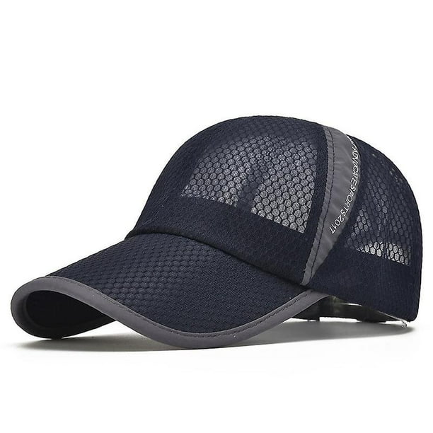 Unisex Breathable Full Mesh Baseball Cap Quick Dry Running Hat Lightweight  Cooling Water Sports Hat 