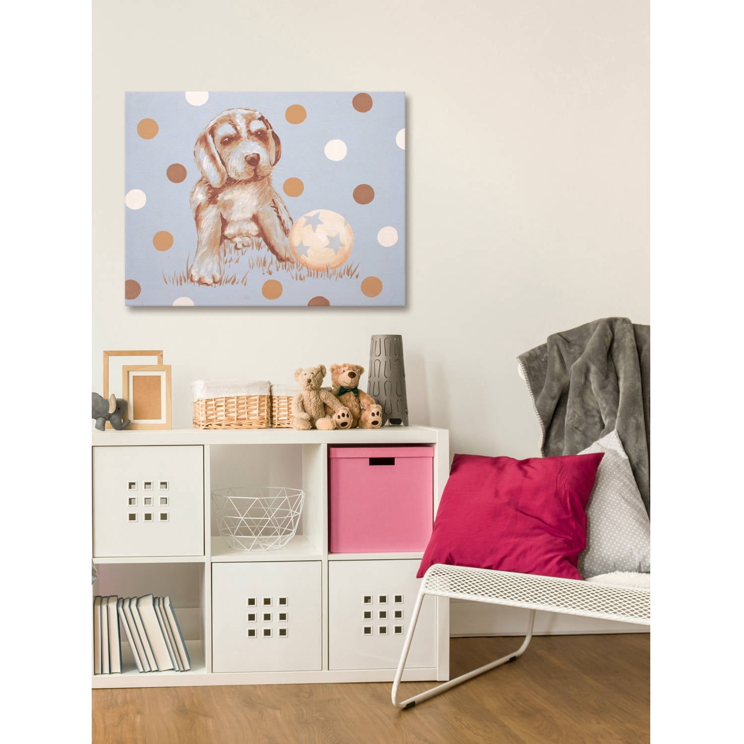 Marmont Hill "Sparky" by Reesa Qualia Painting Print on Wrapped Canvas