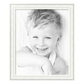 thumbnail image 2 of ArtToFrames 27" x 33" Majestic White Picture Frame, 27x33 inch Silver Wood Poster Frame (WOM-5198),  Pack, 2 of 7