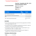 thumbnail image 2 of Push Rod - Compatible with 1999 - 2013 Chevrolet Silverado 1500 WT - AC Delco, 2 of 2
