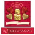thumbnail image 2 of Lindt AMOUR Teddy Milk Chocolate Bear Hearts Box, 30 grams, 2 of 5