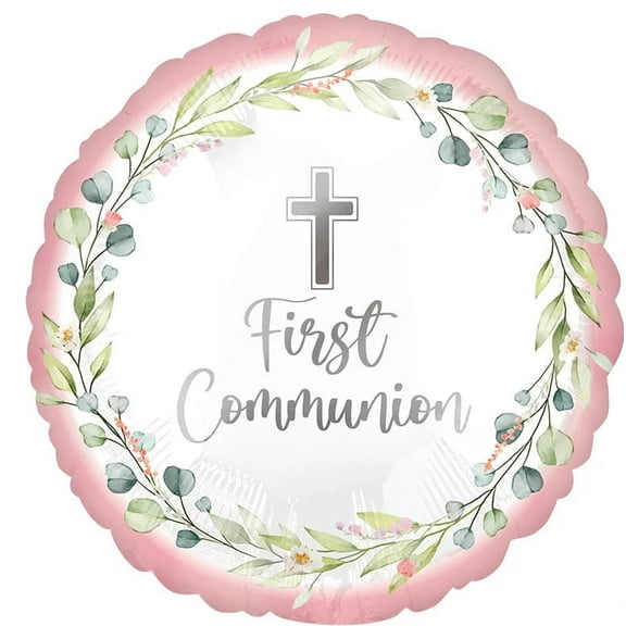 First Communion Foil Balloon