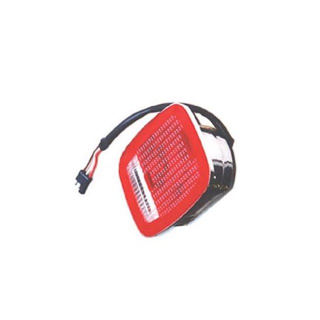 Omix-ADA 12403.06 Right Chrome Tail Lamp, 76-80 Jeep CJ Models