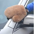 Sheepskin Car Wash Mitt, Australian Merino Lambswool, Cleaning Gloves