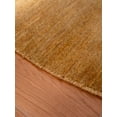 thumbnail image 5 of Rugsotic Carpets Handmade Rugs Hand Knotted Loom Round 10'x10' Gold Wool for Indoor Use, 5 of 6