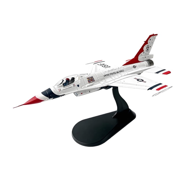 deevoka Modèle d'Avion de Chasse 1/72 Accessoire de Collection pour Table de Café Salon