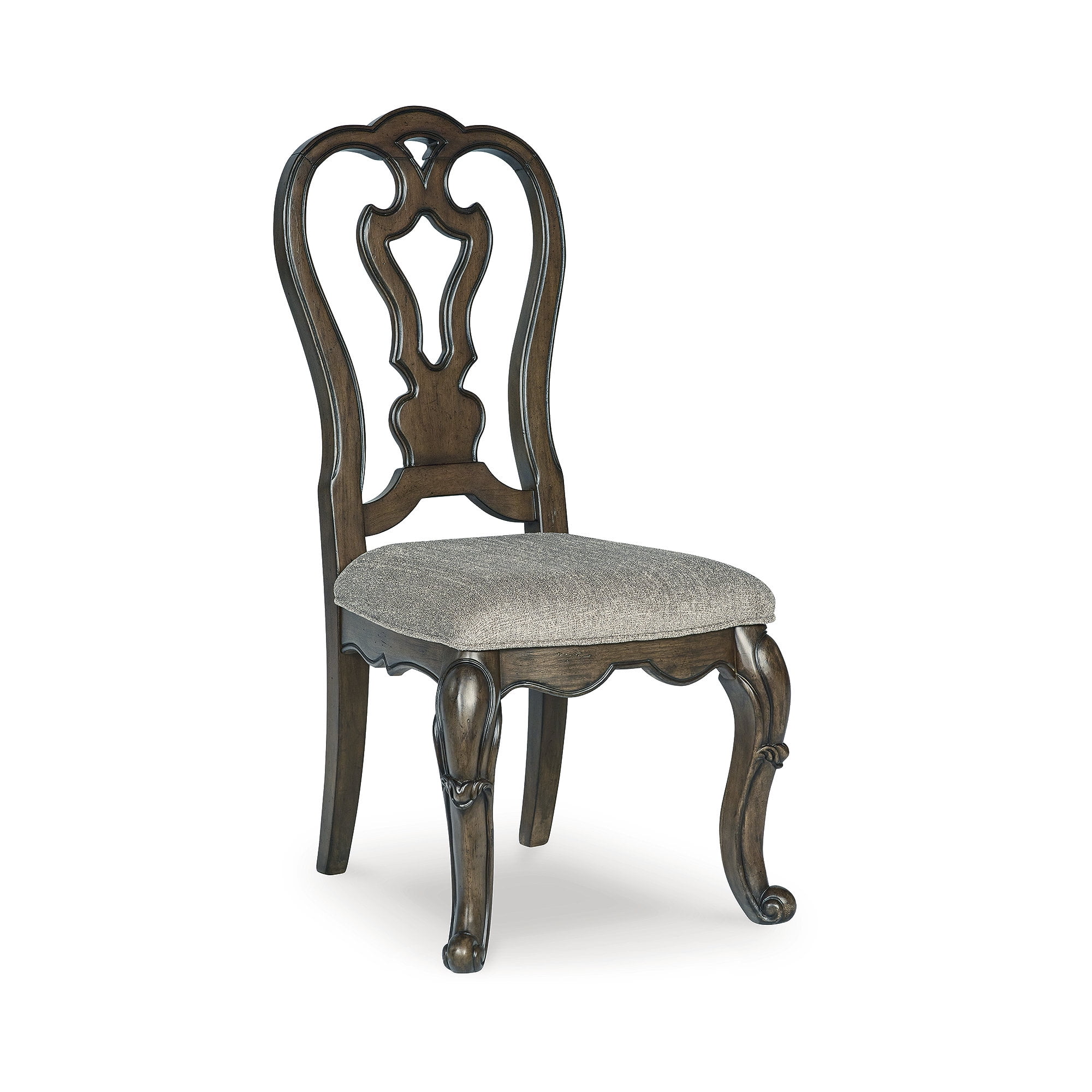 Realyn Dining Room Chair (リーリン ダイニングチェア) Ashley Signature Realyn Antique White Upholstered Dining