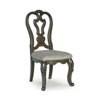 Signature Design by Ashley Maylee Dining Chair, Set of 2, Dark Brown