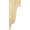 thumbnail image 3 of 6"W x 8"D x 20"H Newport Rough Sawn Corbel, Douglas Fir, 3 of 9