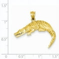 thumbnail image 2 of Beautiful 14k Alligator Pendant, 2 of 2
