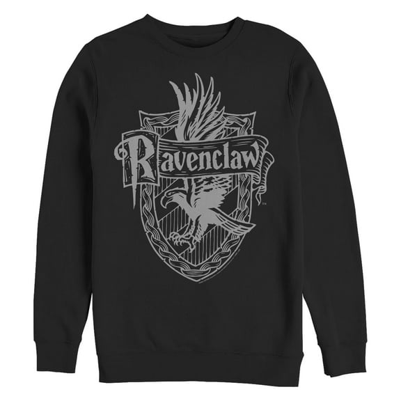 Men's Harry Potter Ravenclaw Line Art Crest  Sweatshirt