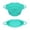 A002- Clear (Feature B), variant on Collapsible Silicone Colander Strainer with Handles for Kitchen Draining