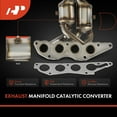 thumbnail image 5 of A-Premium Front Exhaust Manifold Catalytic Converter Kit Direct-Fit Compatible with Mitsubishi Eclipse 2006-2012, 2.4L, EPA Compliant, Replace# 1555A084, 1555A085, 5 of 9