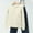 #027-Beige, variant on Cutuoiiu Women's Winter Lightweight Puffer Jacket Long-sleeve Button Quilted Jacket Gifts