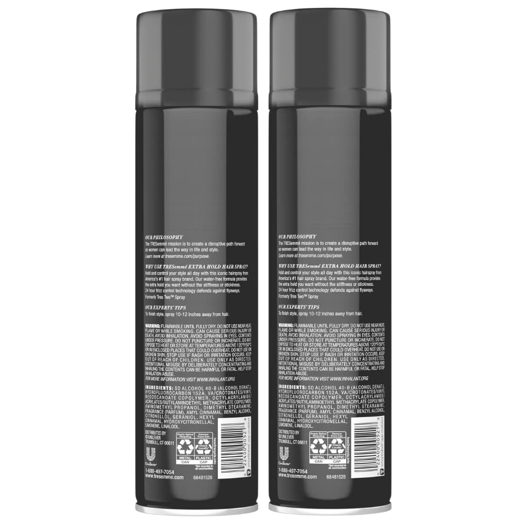 Tresemme Tres Two Extra Firm Control Hair Spray, 2 Oz 