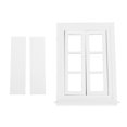 thumbnail image 2 of Casa De Muñecas A Escala 1:12, Ventana En Miniatura De Madera, Doble Apertura, 6 Rejillas, Muebles Para Casa De Muñecas, Accesorios Para Decoración Del Hogar, 2 of 7