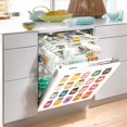 thumbnail image 2 of Yayeee Magnetic Dishwasher Cover for The Front Decoration Home Kitchen Machine Sticker Protector, Orange Jar, 2 of 6