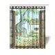 thumbnail image 1 of Cortina de Baño ABPHQTO Poliéster Impermeable Ventana Exterior Paisaje Ciervos 150x180 cm, 1 of 2