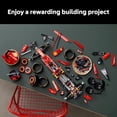 thumbnail image 5 of LEGO Technic Ferrari SF-24 F1 Model Car Kit - Building Set for Adults, Ages 18+ with Realistic Features - Gift for Groom, Groomsmen - Ferrari F1 DIY Craft for Display - 42207, 5 of 8