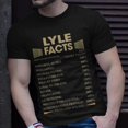 thumbnail image 2 of Lyle Name Gift Lyle Facts Unisex TShirt, 2 of 6