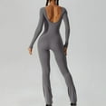 thumbnail image 6 of Wdfiry Jumpsuits for Women Suitable Jumpsuits for Yoga Jumpsuits Workout Seamless Long Sleeve Sport Jumpsuits One Piece Jumpsuits for Women, 6 of 9