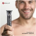 thumbnail image 2 of Bally's Stainless Steel T-Blade Cordless Rechargeable Men's Electric Hair Trimmer,, 2 of 14