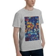 thumbnail image 2 of Bingfone Colorful Fall Leaves Men'S Loose Fit Short-Sleeve Pocket T-Shirt, 2 of 7