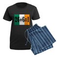 thumbnail image 5 of CafePress - Irish Pride Women's Dark Pajamas - Women's Short Sleeve Print T-Shirt and Pants Dark Cotton Pajama Set, 5 of 7