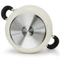 thumbnail image 4 of Oster Clairborne 6 Quart Aluminum Nonstick Dutch Oven with Lid in Sand, 4 of 5