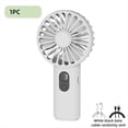 thumbnail image 2 of Mini Ventilador Portátil USB de 3 Velocidades con Carga Rápida y Pantalla Digital para Maquillaje, Viajes, Interiores y Exteriores A, 2 of 5