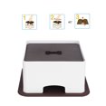 thumbnail image 3 of Comedero Para Perros Y Gatos Pequeños, Ajustable, De Plástico Con Almohadilla Antideslizante, Lavable Con Agua, Fácil De Limpiar, Diseño Ligero Para, 3 of 7
