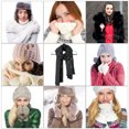 thumbnail image 5 of Bufanda ligera con estampado floral, chal, bufandas de moda, chales con protección solar, 5 of 5