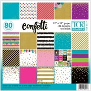 Teacher Created Resources Confetti Project Paper, 12" x 12", 80 Sheets