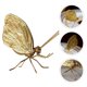 thumbnail image 5 of Decoración de mariposa de latón de estilo vintage estatua de mariposa de latón adorno de latón detallado artesanía, 5 of 5