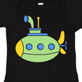 thumbnail image 4 of Inktastic Cute Green Submarine Boys or Girls Baby Bodysuit, 4 of 5