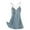 A-Sky Blue967, variant on XIAONU Womens Lace Trim Satin Sleepwear Loose Spaghetti Strap Criss Cross Loungewear Silky Alluring Sleep Nightgowns