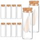 thumbnail image 2 of 10pcs High Borosilicate Glass Bottles Glass Tubes with Cork Reagent Bottles, 2 of 3
