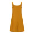 thumbnail image 5 of Hvyesh Plus Size Rompers for Women Casual Loose Fit Short Overalls Adjustable Shoulder Straps Shorts Overall with Pockets, 5 of 7