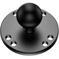 thumbnail image 1 of LAICAIW Motorcycle Ball Mount 1 inch Ball Head Accessories Phone Navigation Handlebar Fixed 360 Sports Camera Rearview Mirror Bracket Accessories (1pc), 1 of 7