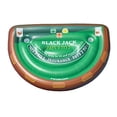 thumbnail image 2 of Swimline Balsa Inflable de Mesa de Juego de Blackjack con Tarjetas Impermeables Verde/Marr Swimline Swimline, 2 of 2