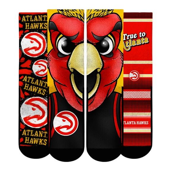 Unisex Rock Em Socks  Atlanta Hawks Fan Favorites Three-Pack Crew Socks Set