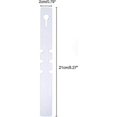 thumbnail image 4 of 200 White Plastic Plant And Tree Tags For Hanging 2 X 20cm With Large Writing Area White, 4 of 5