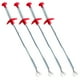 thumbnail image 5 of EeaseMX Dispositivo de dragado de alcantarillado para cocina, 4 piezas, pinza de resorte para tuberías, herramienta de limpieza doméstica para restaurantes (rojo), 5 of 7