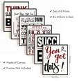 thumbnail image 3 of 1set 6pcs/set Canvas Prints Success You Got This Office Rules Canvas Art Office Inspirational Painting tive Wall Art Pictures for Office Wall Decor 25x20cm Other (Craft & Sewing supplies Storage), 3 of 6