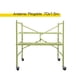 thumbnail image 2 of Andamio Plegable Portátil Ligero Acero Con Ruedas Y Tablones, 2 of 7