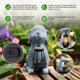 thumbnail image 5 of Estatua Solar de Perro para Jardín HSLILIMING Decoración Exterior Impermeable, 5 of 6