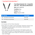 thumbnail image 2 of Front Shock Absorber Set - Compatible with 1997 - 2001 Mercury Mountaineer 1998 1999 2000, 2 of 2